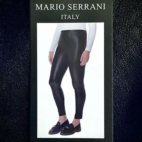 MARIO SERRANI Faux Leather Legging - Picture 8 of 8